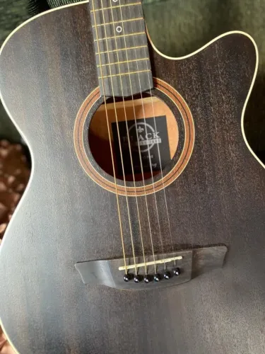 Violão eletroacústica Strinberg Black Series SD200C
