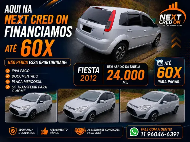 Ford Fiesta 1.0 8V Flex/class 1.0 8V Flex 5P 2012