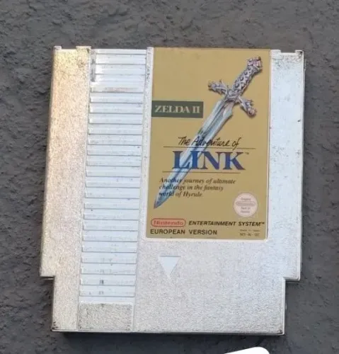 Jogo Legend of Zelda 2 Nes original Nintendo