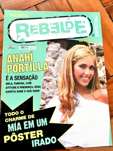 Talento Rebelde Oficial: Anahí Portilla (Ano 1, nº 3)