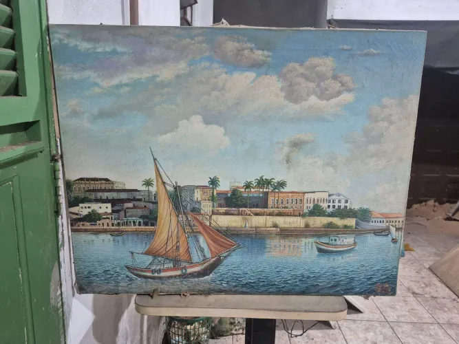 Decoração quadro arte Isidoro slz