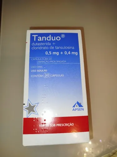 Tanduo Dutasterida 0,5mg + tansulosina 0,4mg