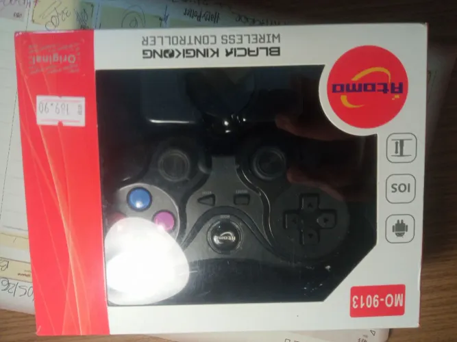 Controle adaptável para celular jogo 