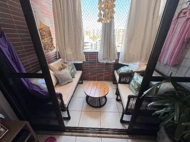 CONJUNTO DE SOFÁ EM ALUMÍNIO E CORDA NAVAL
