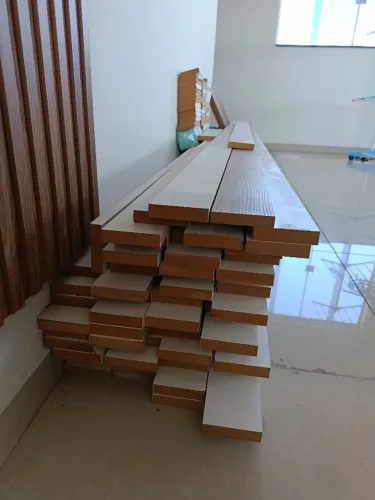 Réguas de MDF Branco TX Berneck
