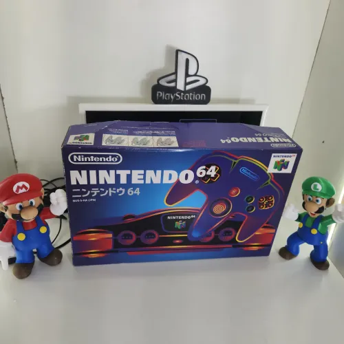 Nintendo tendo 64 original caixa original muito conservado