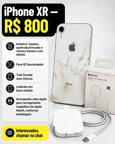 IPHONE XR- à venda