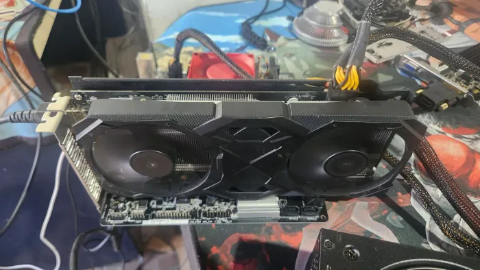 Placa de Vídeo Rx 580 8GB OBS Liga Mais Não Da imagem