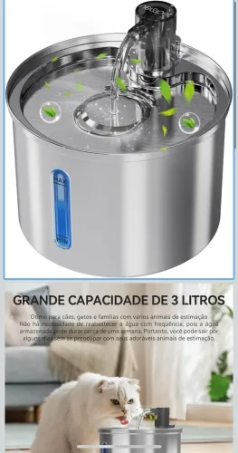 Bebedouro para Gatos 3L