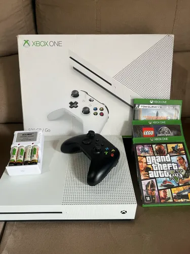? XBOX ONE S + KIT COMPLETO - ÓTIMO ESTADO! ?