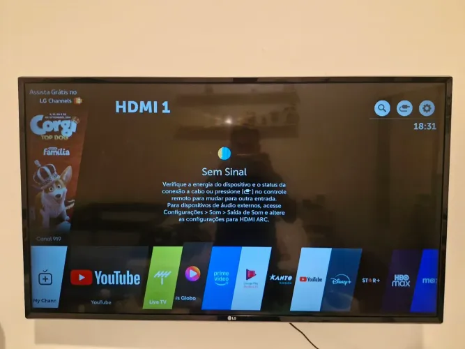 Smart TV LG 43" Full HD ThinqAI (Modelo 43LK5750PSA) - Excelente Estado