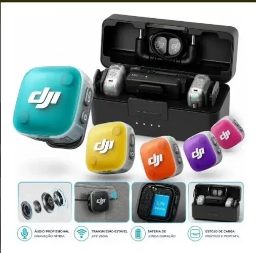 Vendo microfone DJI mini mic 2