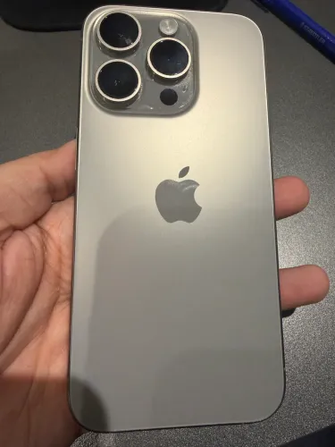 Iphone 15 pro 128gb Cinza Titânio