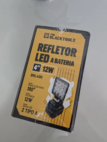 Refletor Led Black Tools (sem a bateria)