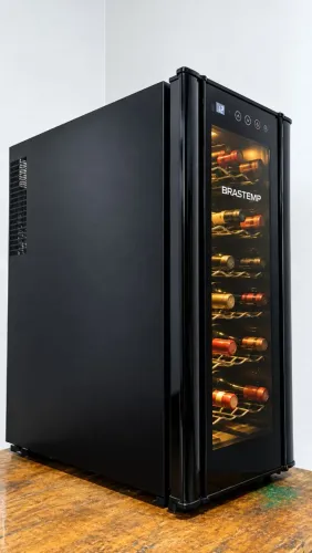 Adega Brastemp Gourmand 12 Garrafas (Pronta p/ Uso + Transformador)