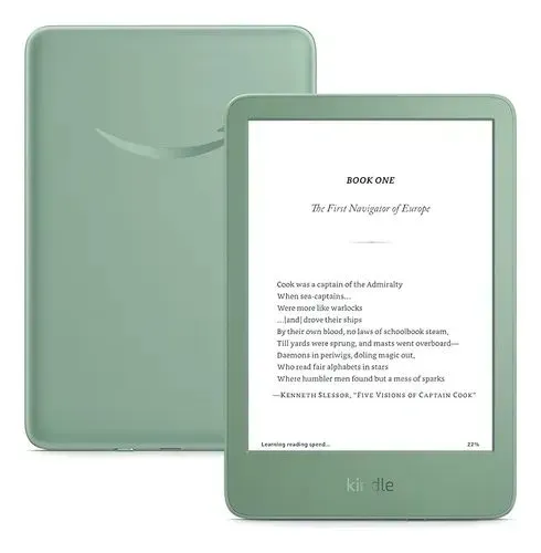 Kindle 11º geração + Capa de proteção + Carregador