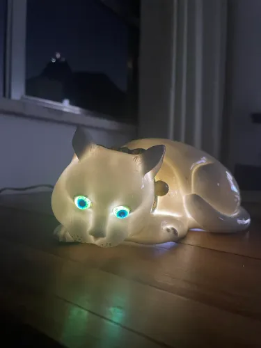 Cat Ligth nigth luminária anos 50/60