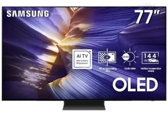 Smart TV Samsung OLED 77" 4K S90F (2025) - Nova, Lacrada na Caixa com Garantia!