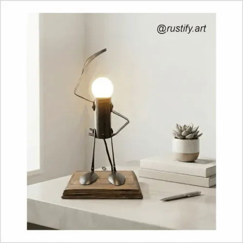Não é apenas uma luminária, é o seu novo companheiro de ideias!