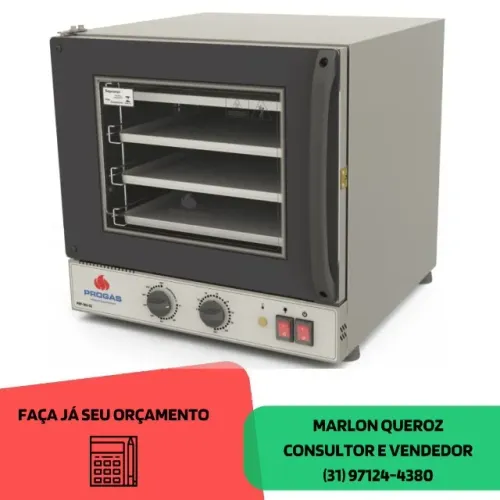 Forno Turbo Elétrico Fast Oven Progás 127V