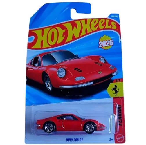 Hot Wheels Ferrari Dino 206 GT Lacrada 2026)