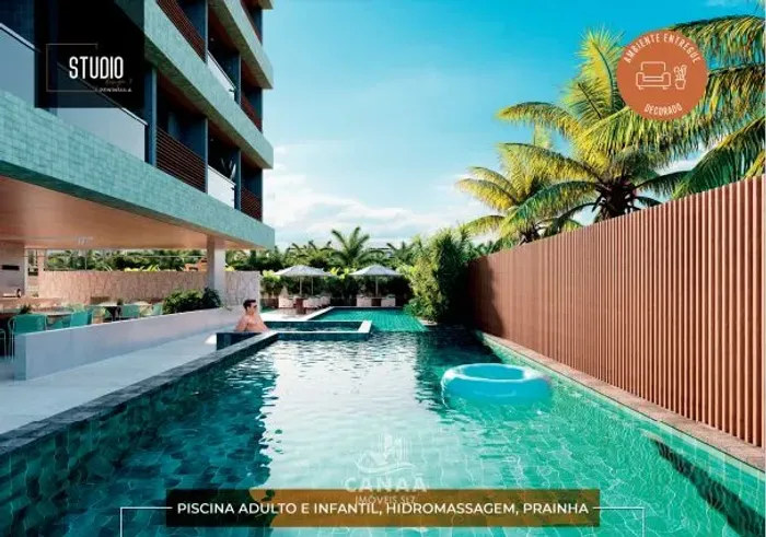 Apartamentos Studios à Venda em Ponta D'areia - Studio 7 Peninsula - 2 suítes