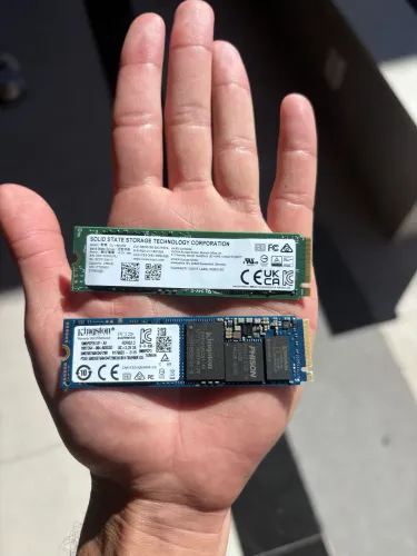 Kit 2 Nvme 512Gb e 256Gb