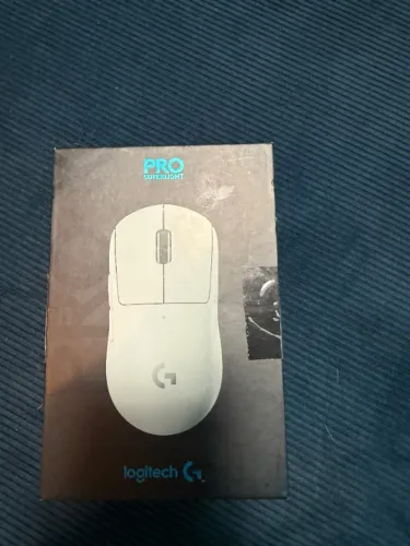Mouse logitech branco super light Pro com feets Tiger