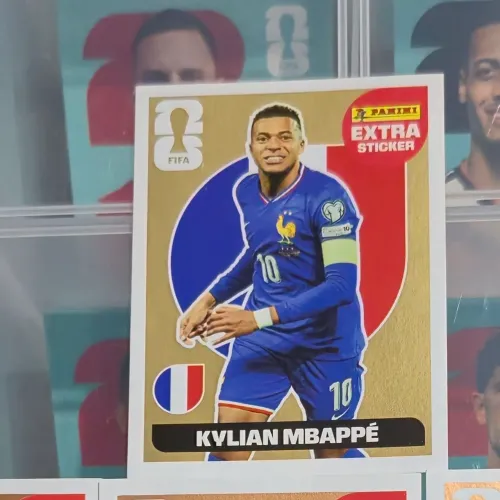 Figurinha Extra Mbappe Ouro venda/troca