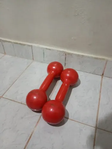 Halteres de 6kgs emborrachados