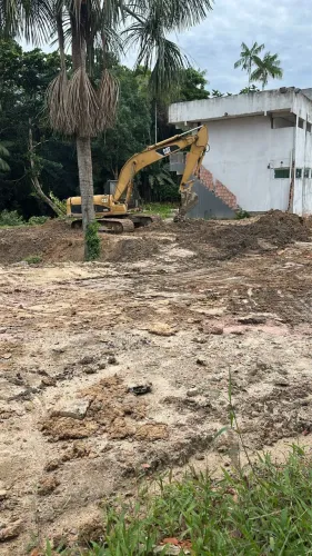 Serviço de terraplanagem