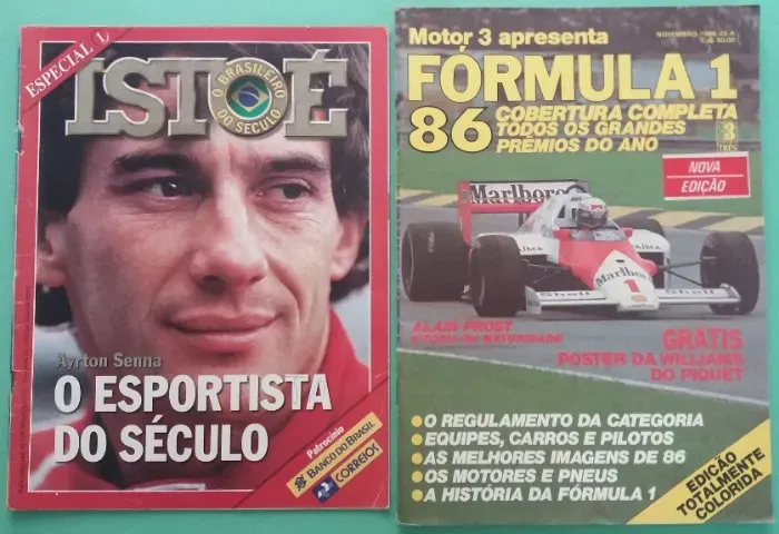2 REVISTAS: MOTOR 3/ SUPLEM. DA ISTO É - EDIÇÕES ESPECIAIS