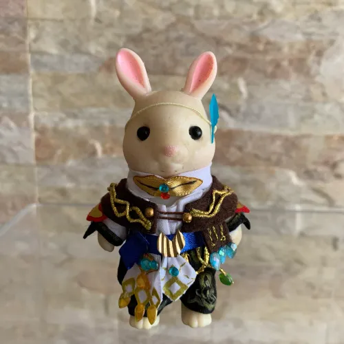 Roupinha Kaveh - genshin Impact Sylvanian Families