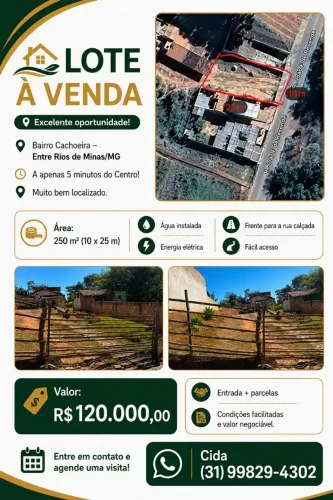 Lote com excelente localização