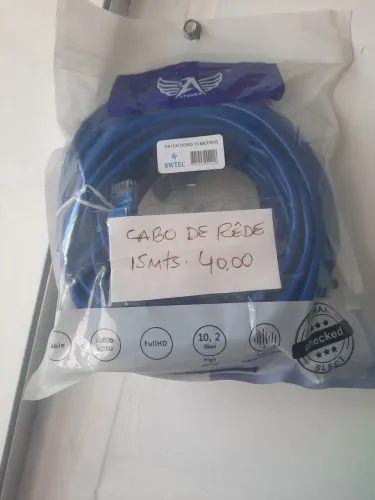 Vendo cabo de rede c/15 metros