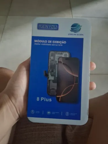Tela iphone 8 plus lacrado