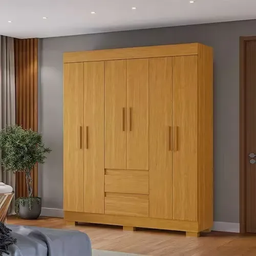 Guarda-Roupa Maya: Amplo Espaço Interno e Cores para Todos os Estilos