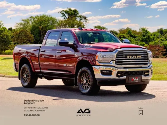 Ram 3500 Limited Longhorn 6.7 TB CD Diesel 2022