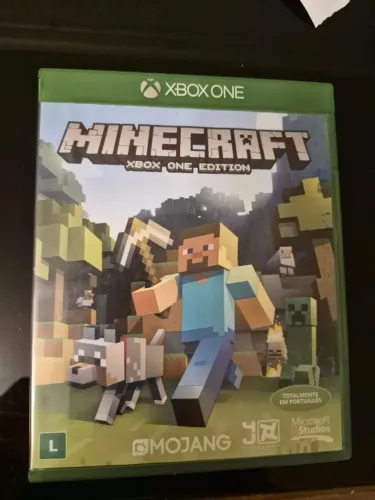 Jogo Minecraft Xbox One Mídia Física Original Impecável Usado