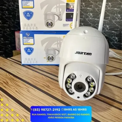 Câmera De Segurança Externa Jortan App Icsee, Full HD 1080P