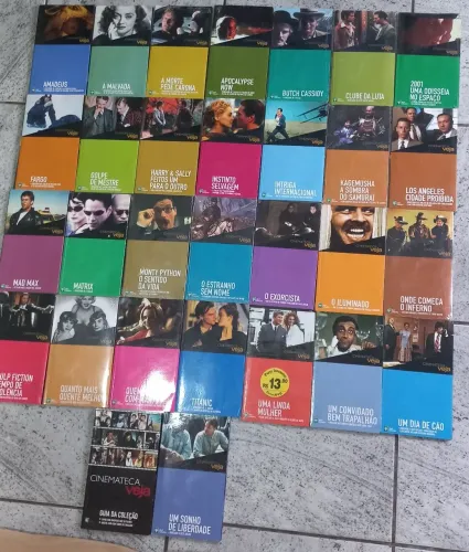 30 DVD coleção cinemateca veja filmes clássico antiguidade antigo televisão tv 30 DVDs