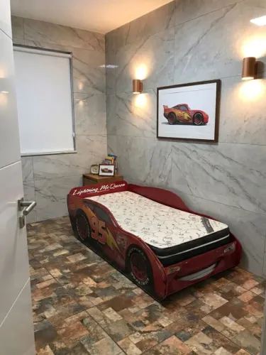 Linda Cama Solteiro Infantil Relâmpago Macqueen ORIGINAL 