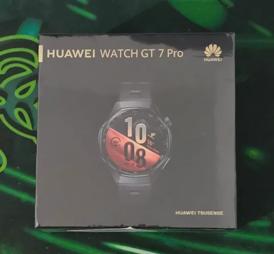 Huawei Watch GT 7 Pro Preto 64gb Lacrado - C/ Nota e Garantia de 1 Ano.