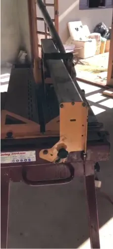 Máquina elétrica de cortar porcelanato 