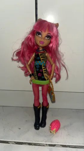 [RARIDADE G1] Monster High Howleen Wolf 13 Desejos (2013) + Pet Cushion Original