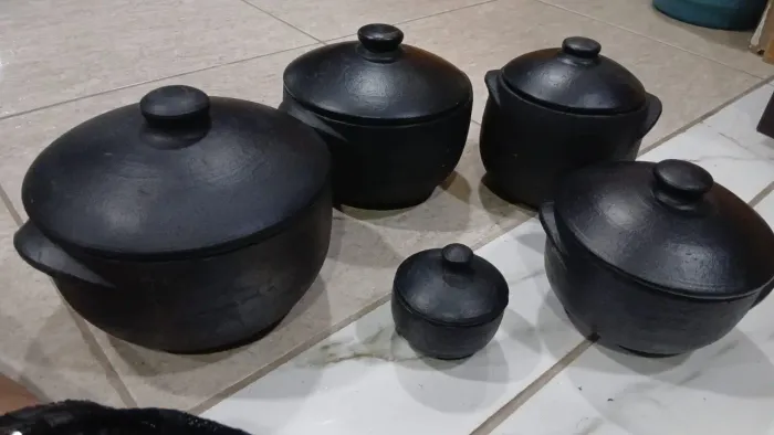 Kit panelas de barro