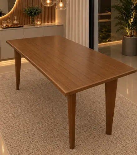 Mesa de madeira 100x55cm