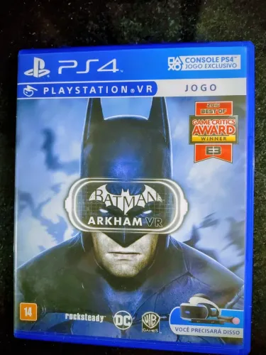 Vendo ou troco Batman de ps4 / ps5 Playstation VR psvr 