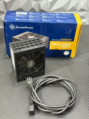 Fonte SilverStone HELA 2050 Platinum, 2050W, Cybenetics Platinum, PFC Ativo, Full Modular