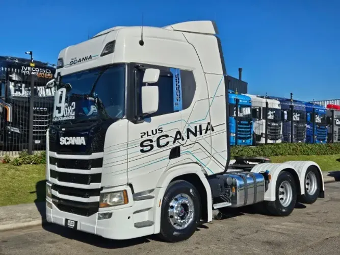 Scania R450 6x2 Ano 2019 Automático Ar Condicionado Mídia Grade Frontal Black Piano